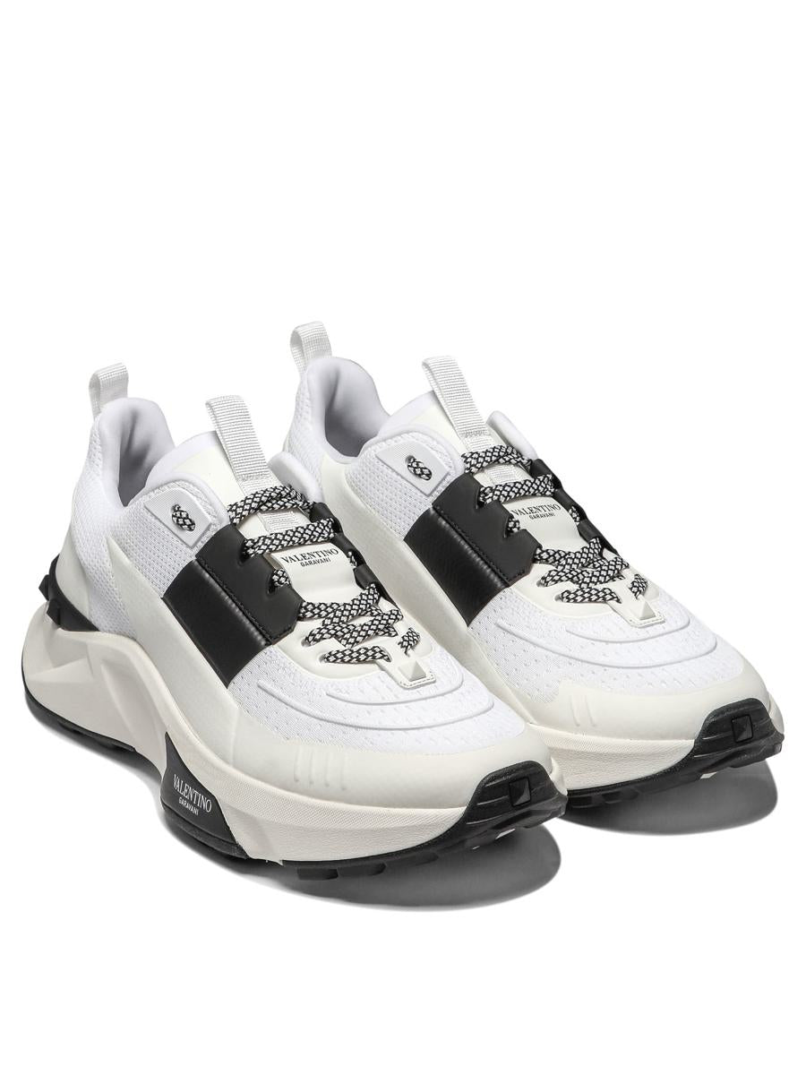 Shop Valentino Garavani "true Act"  Sneakers In White