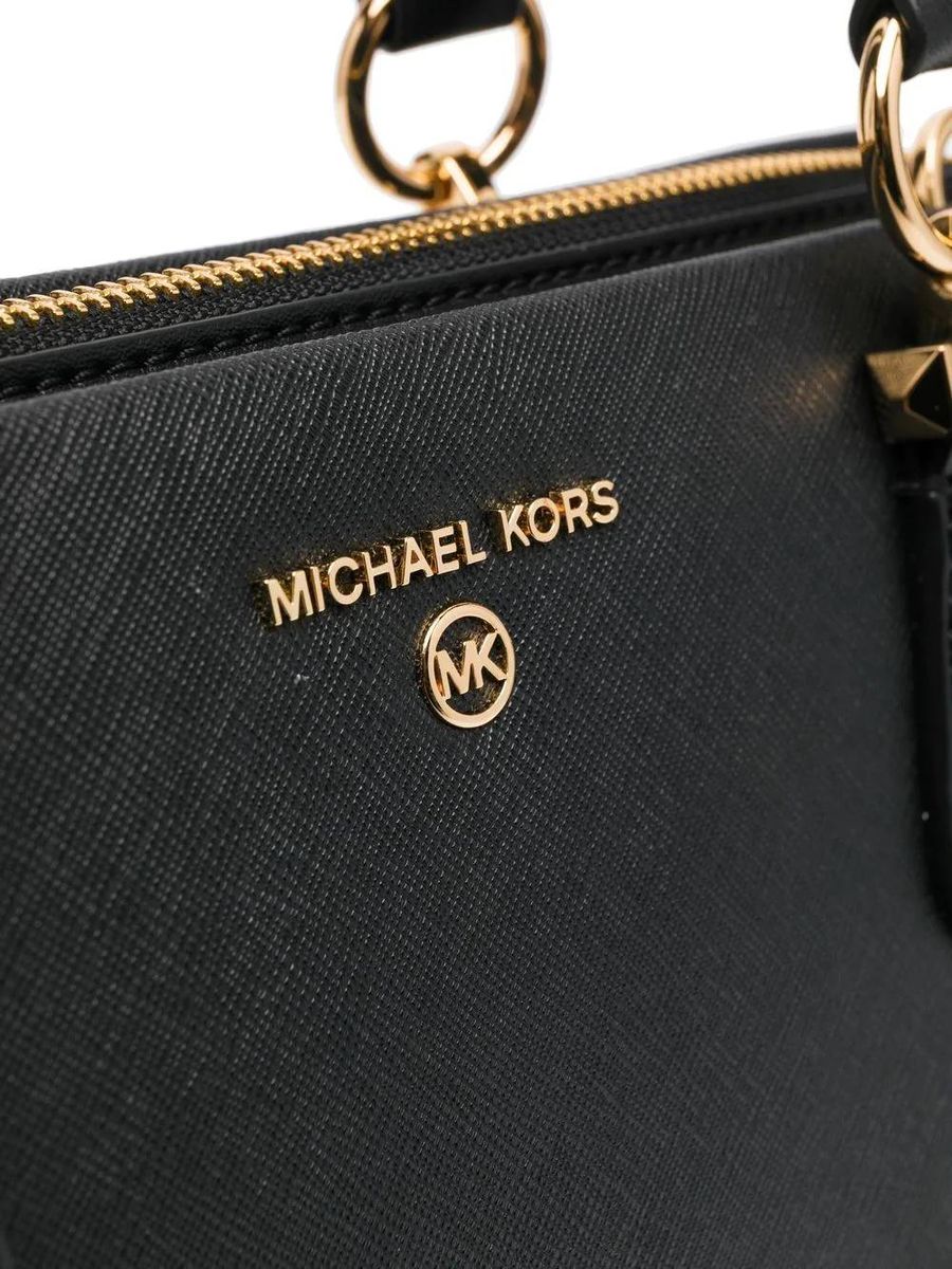Shop Michael Kors Handbag " Marilyn" In Black