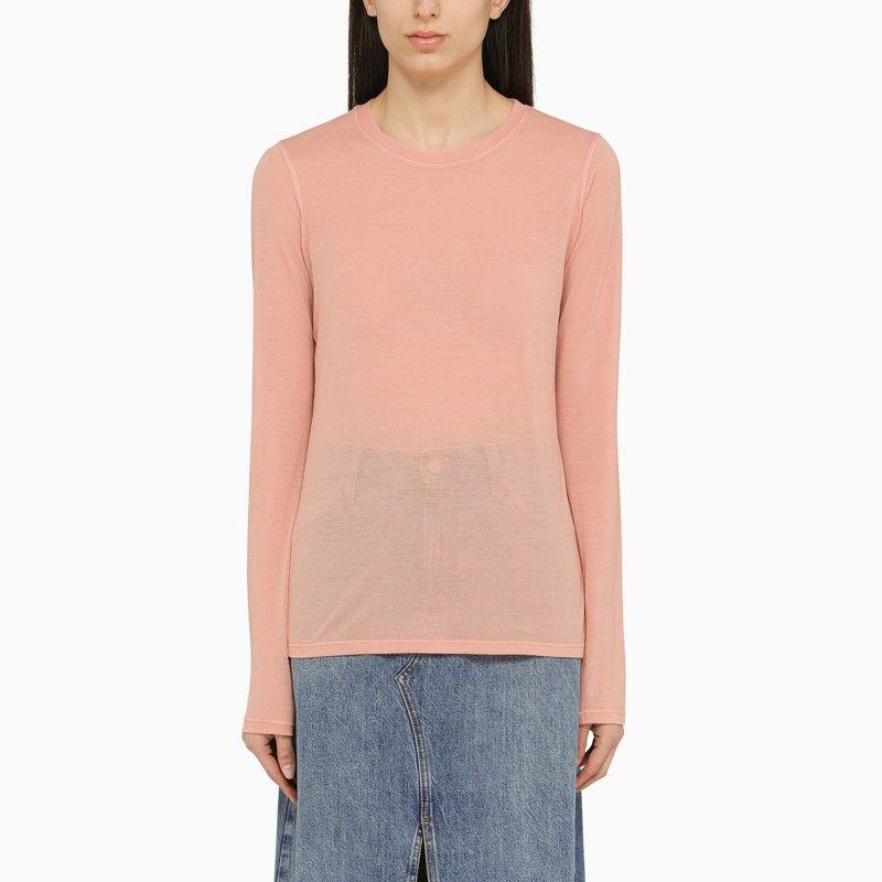 Shop Roberto Collina T-shirts & Tops In Pink