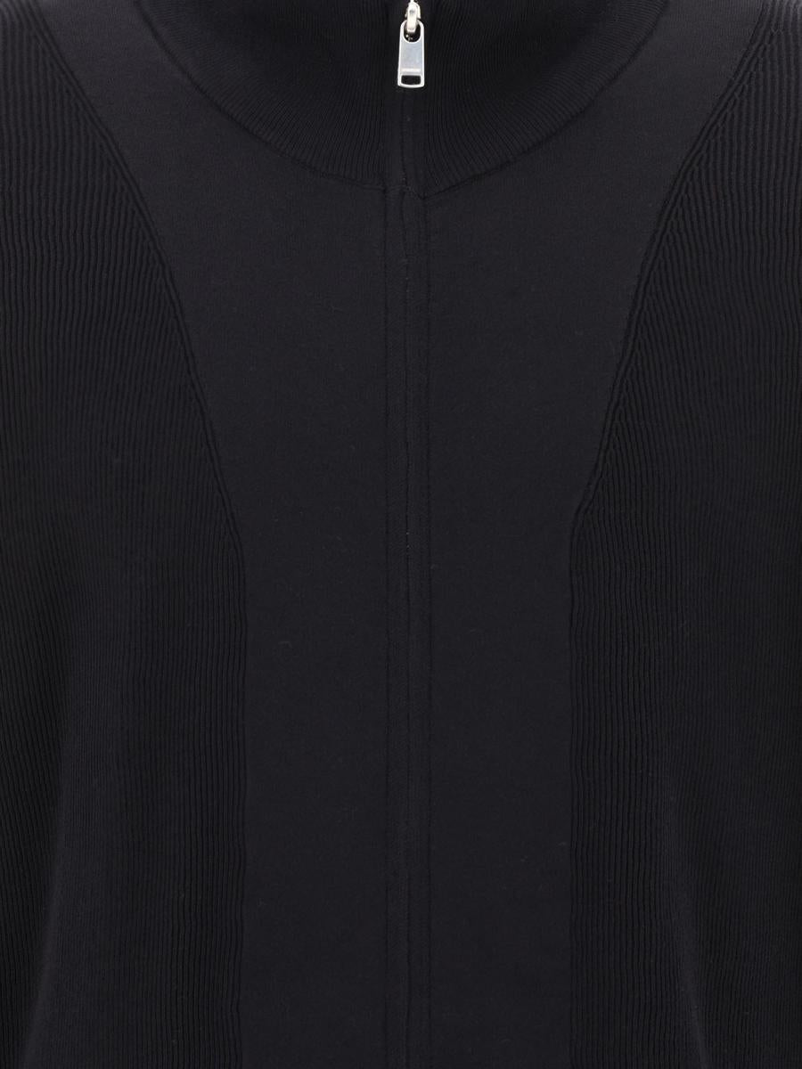 Shop Nonnative "worker" Zippered Sweater In Black