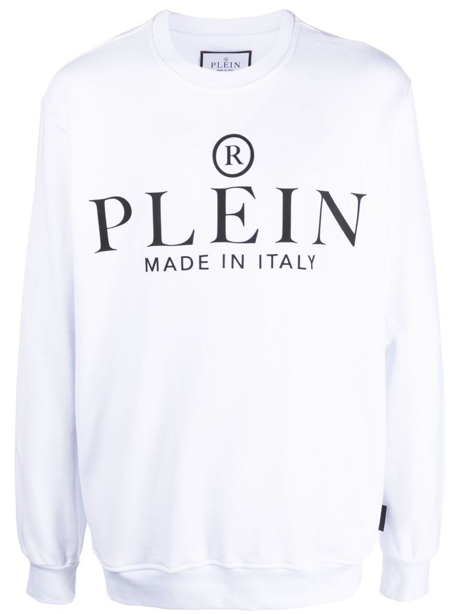 Shop Philipp Plein Jerseys & Knitwear In White