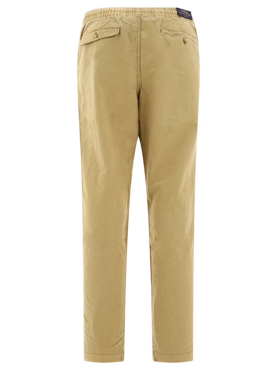 Shop Polo Ralph Lauren "prepster Classic Fit" Trousers In Beige
