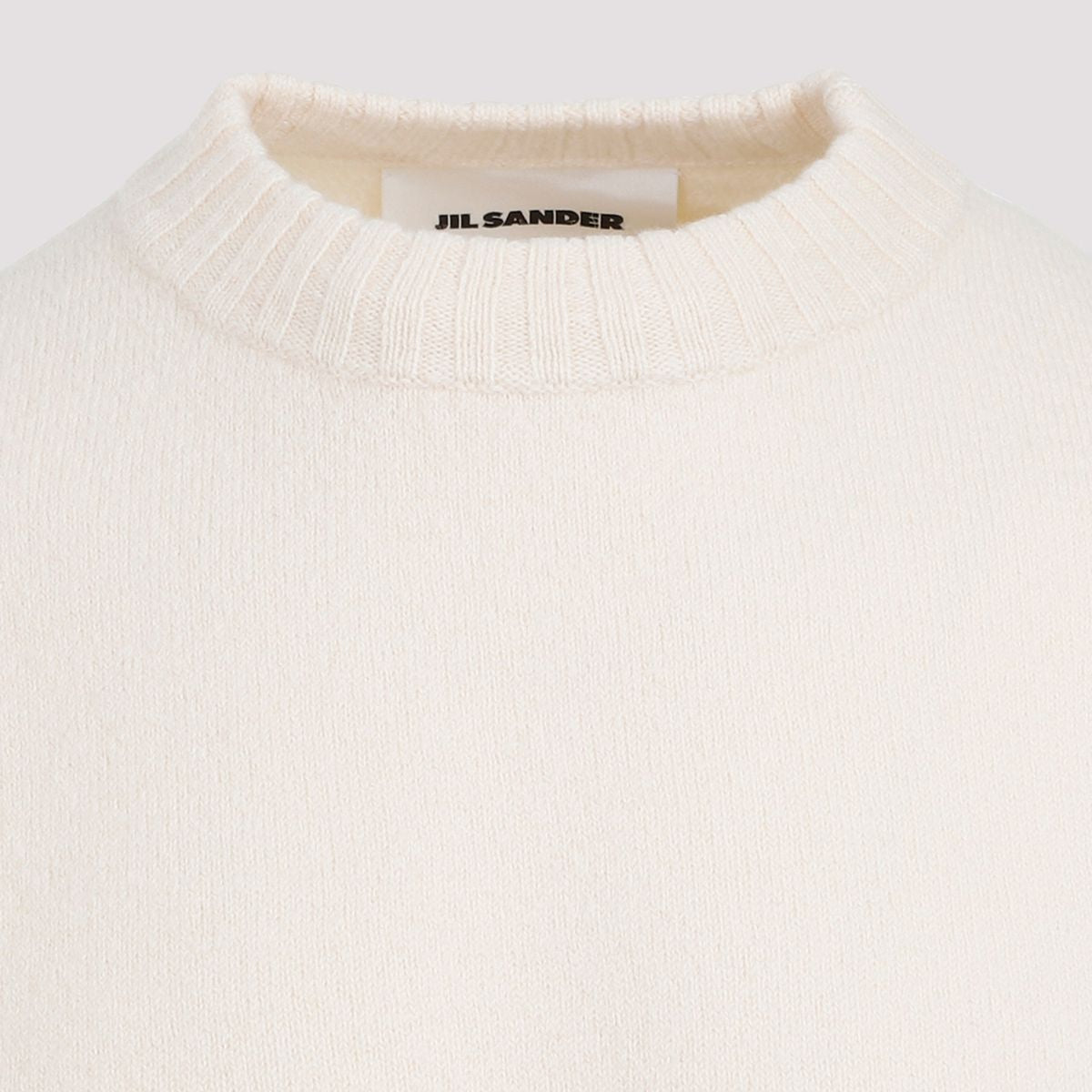 Shop Jil Sander Sweater Cn Ls Clothing In Brown