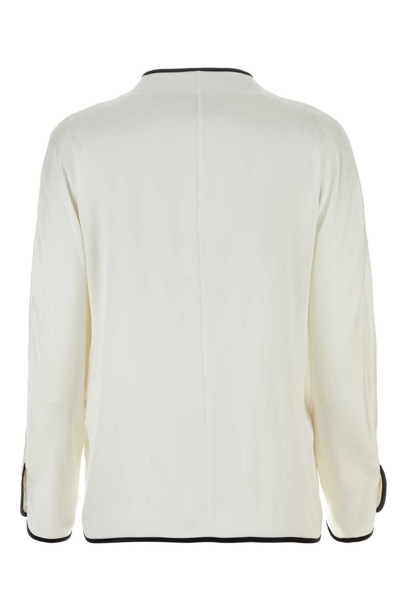 Shop Giorgio Armani Shirts In Brilliant White