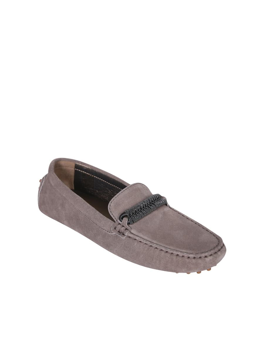 Shop Brunello Cucinelli Shoes In Grey