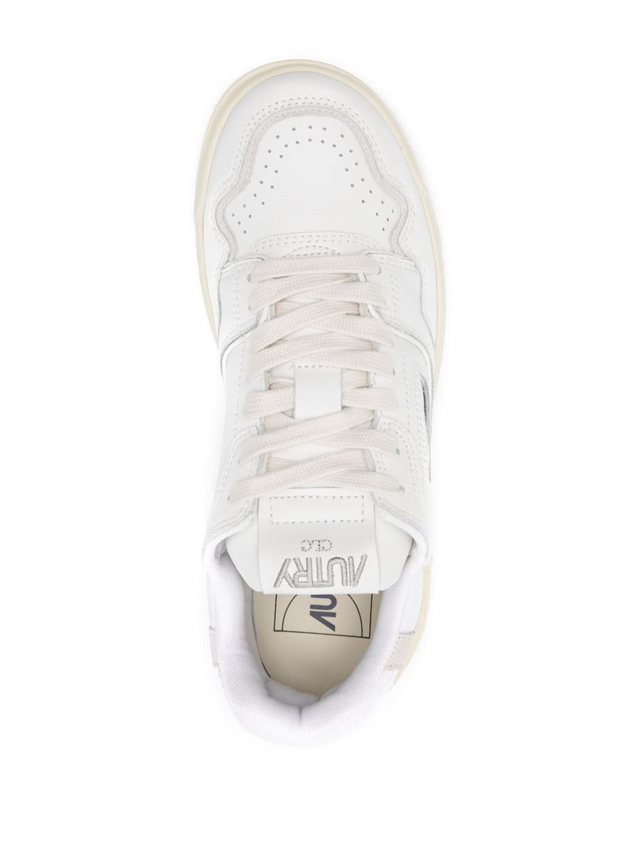 Shop Autry Clc Low Shoes In White