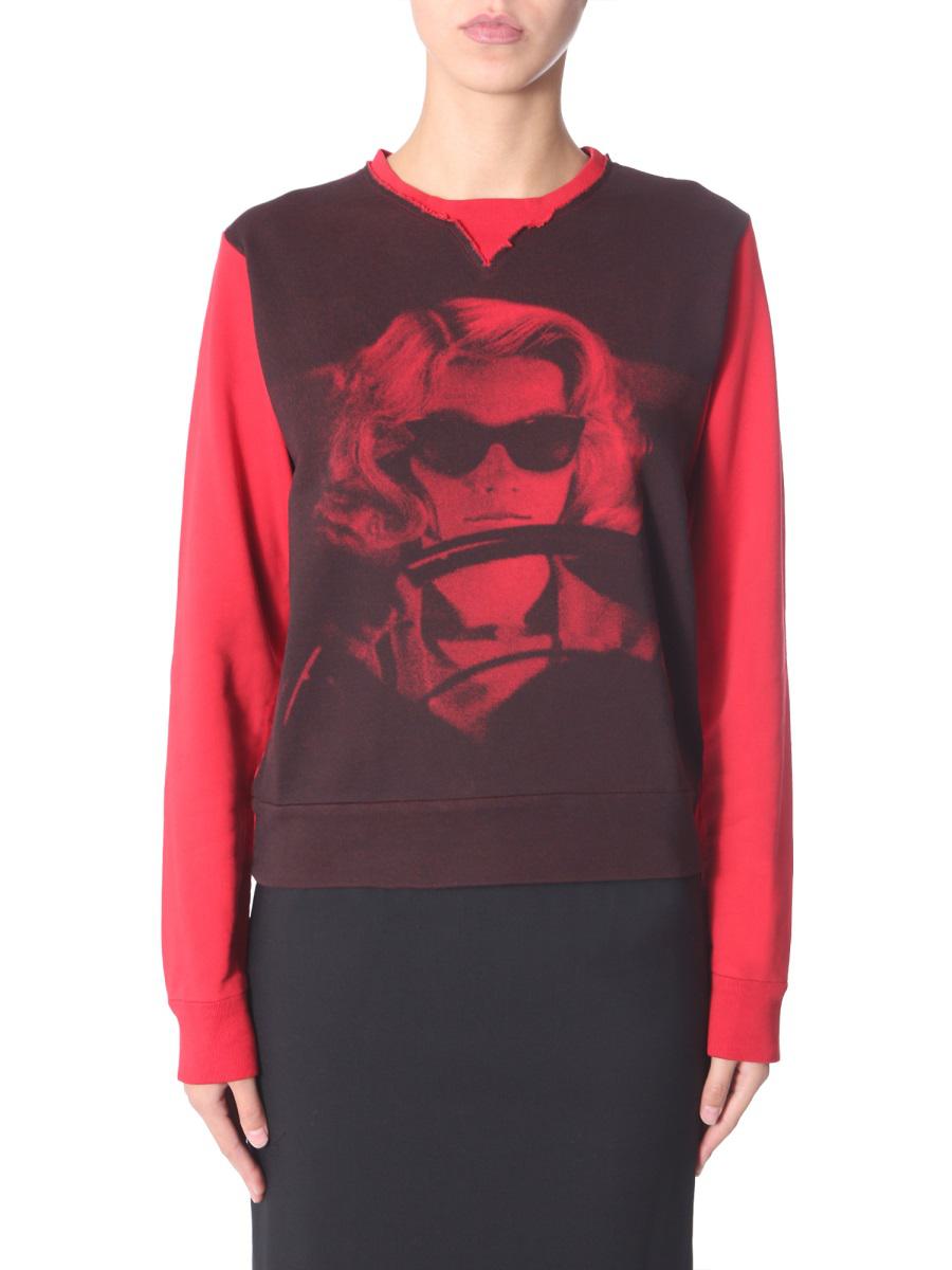 Shop N°21 Crew Neck Sweatshirt In Red