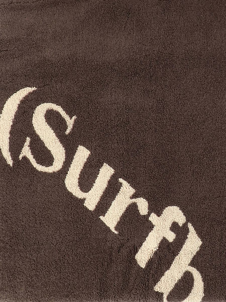 Shop Stockholm Surfboard Club Logo Towel In Brown