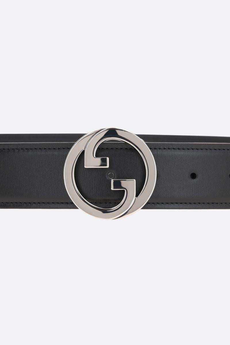 Shop Gucci Belts In Black