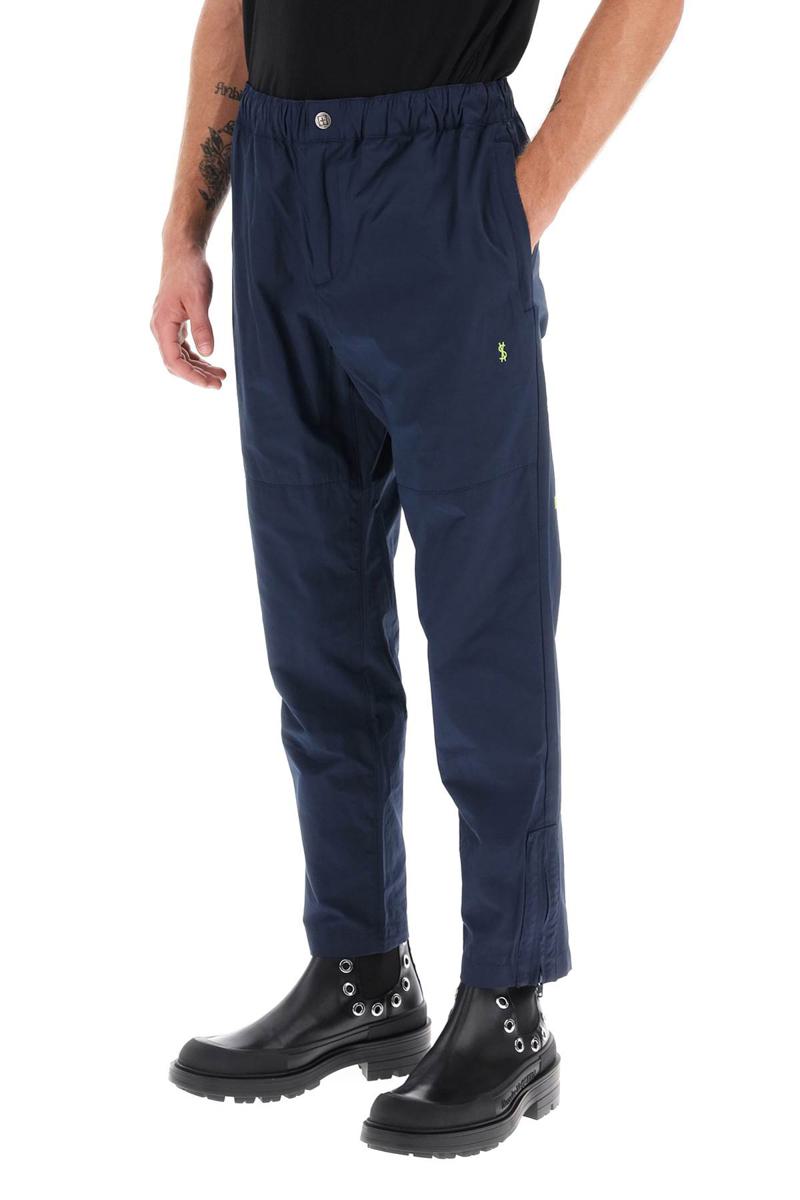 Shop Ksubi 'axiom' Pants In Technical Cotton In Blu