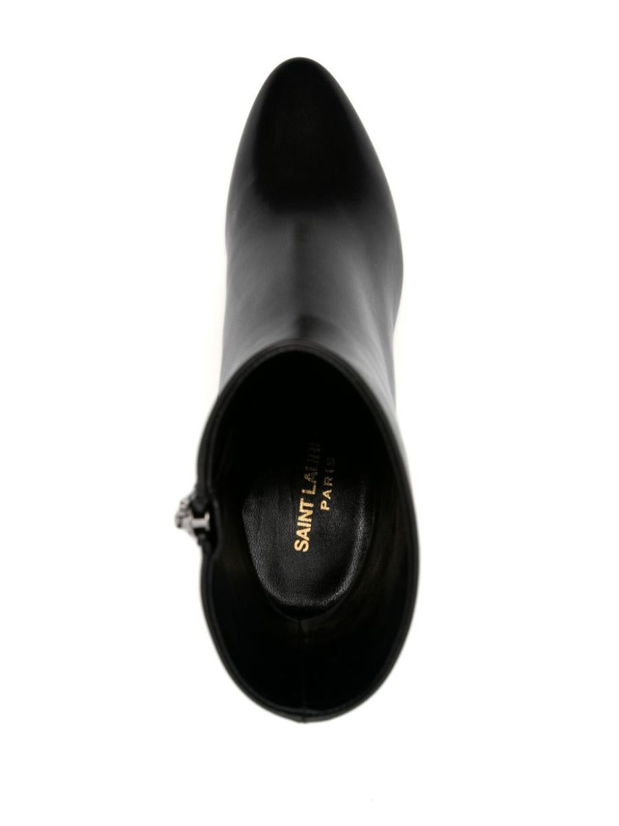 Shop Saint Laurent Boots Shoes In Black