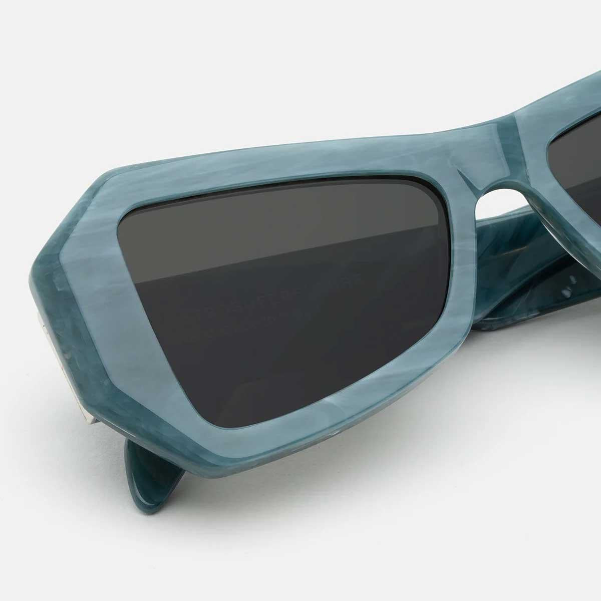 Shop Retrosuperfuture Sunglasses In Blue