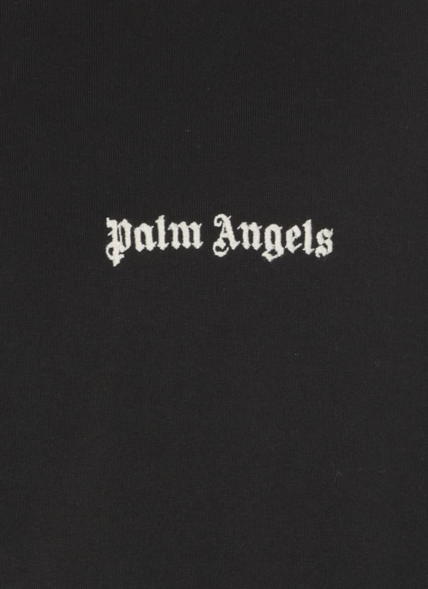Shop Palm Angels T-shirts And Polos Black