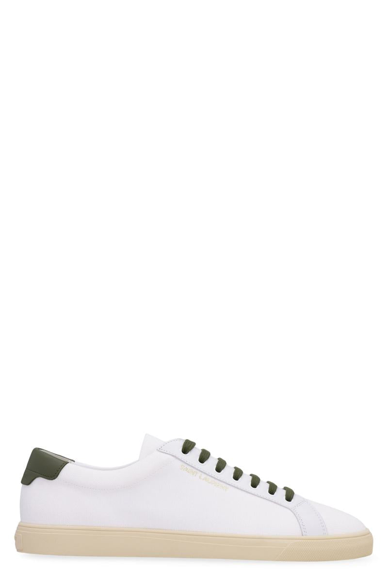 Shop Saint Laurent Sneakers In Offwhite/blanc Opt/k