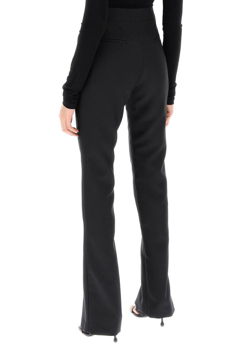 Shop Off-white Corporate Tailoring Pants In Nero