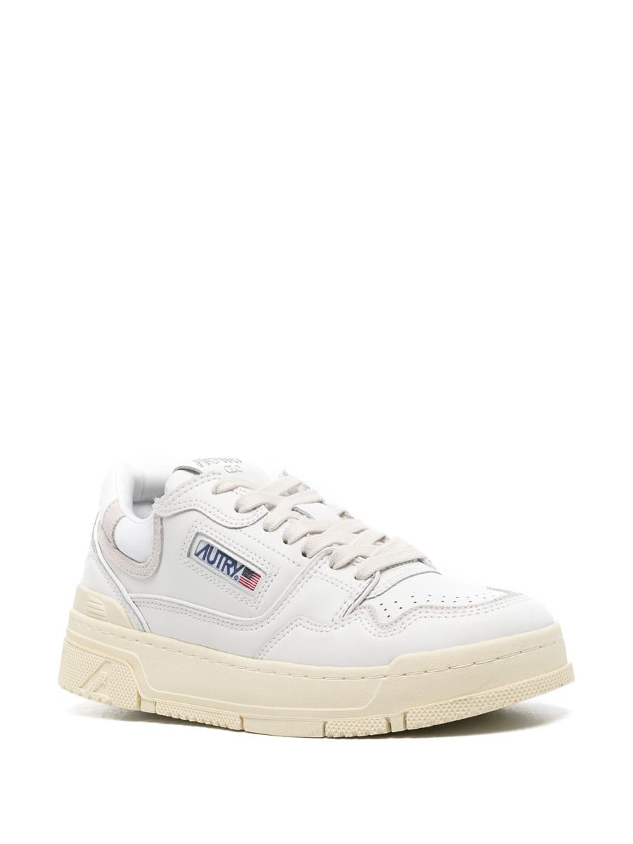 Shop Autry Clc Low Shoes In White