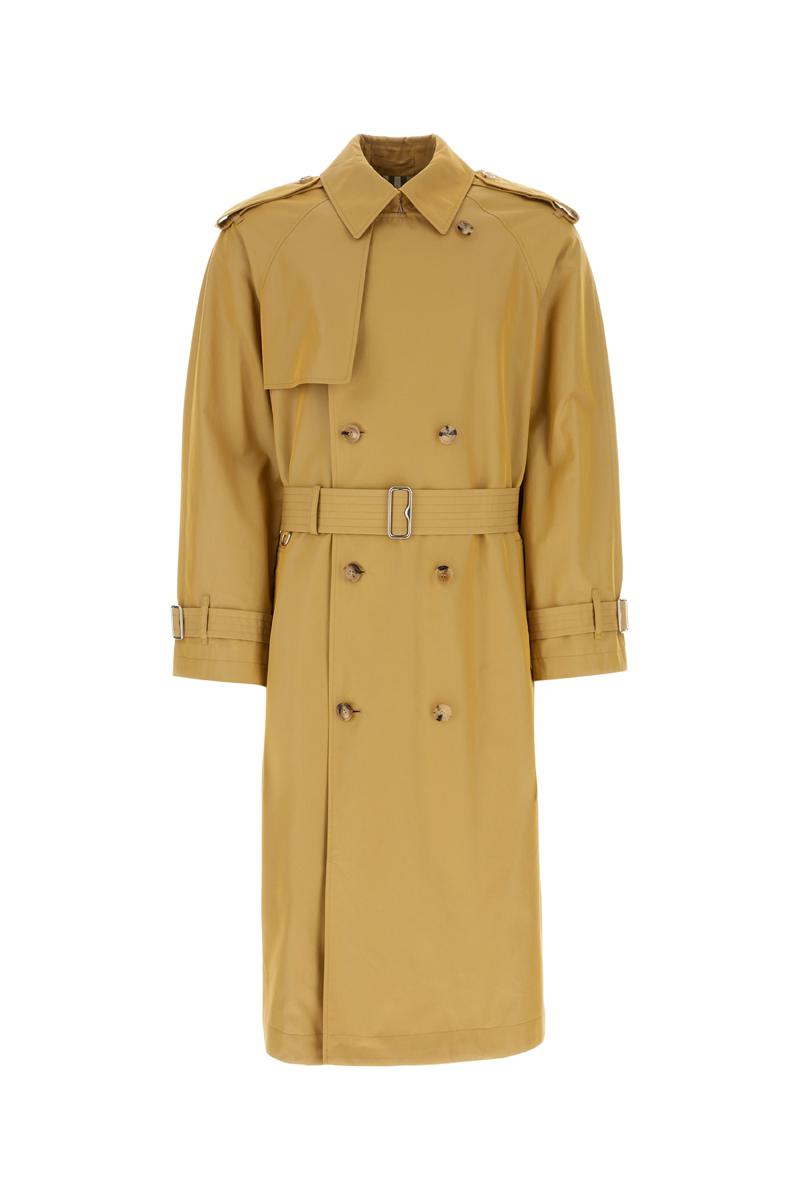 Shop Burberry Trench In Spelt