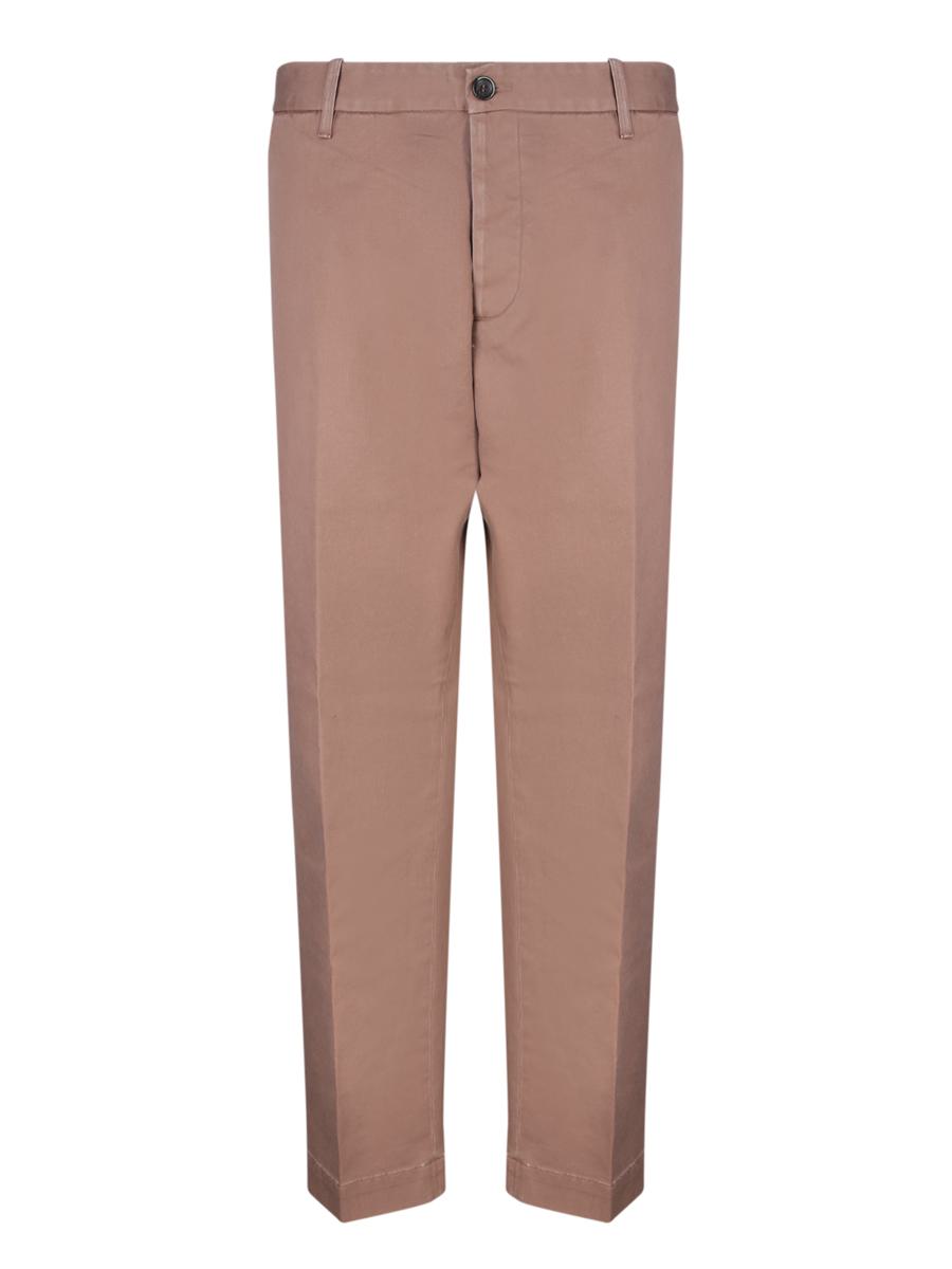 Shop Nine In The Morning Trousers In Brown
