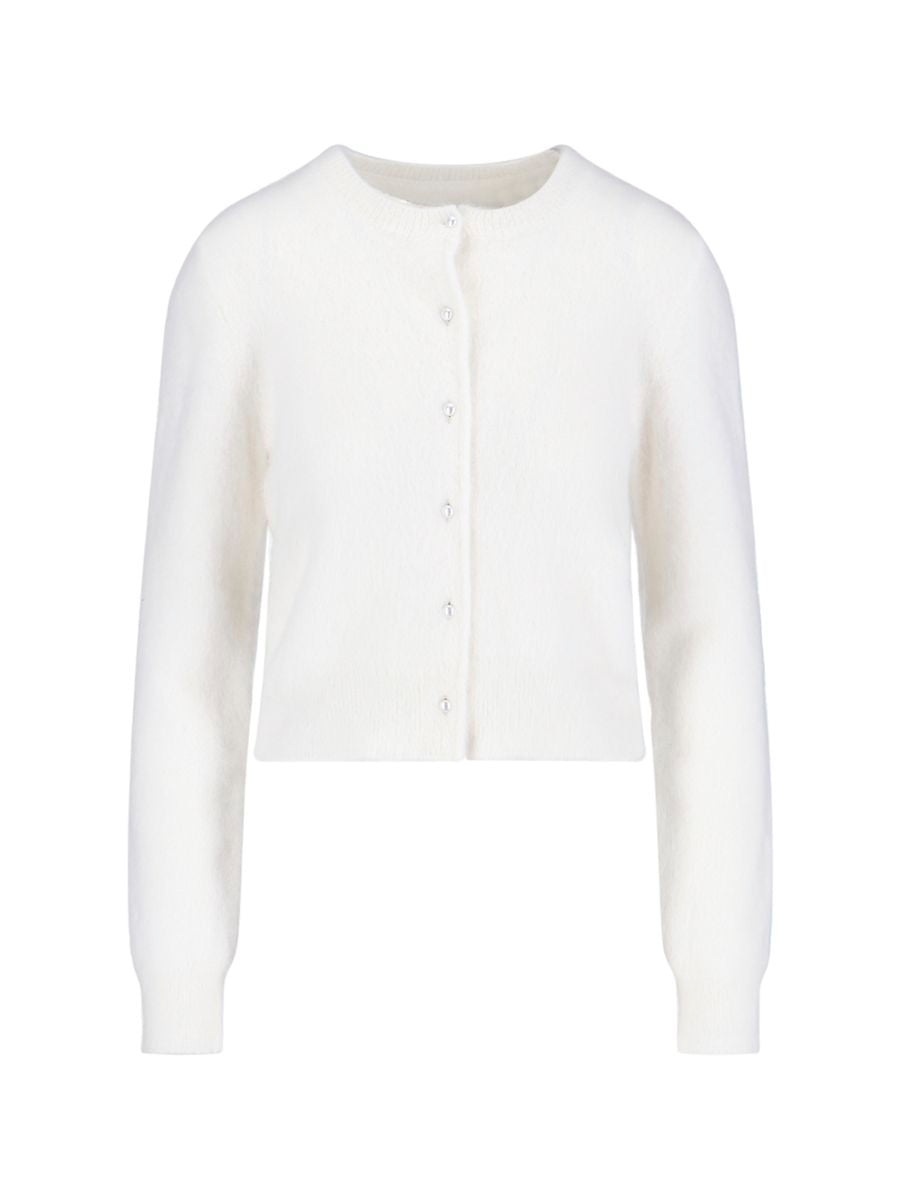 Shop Maison Margiela Sweaters In White