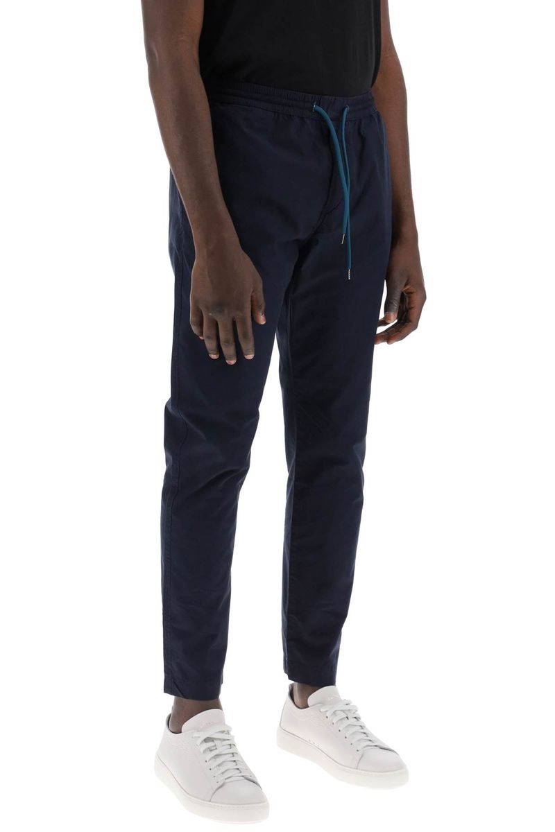 Shop Ps By Paul Smith Ps Paul Smith Mens Drawstring Trouser Clothing In Blue