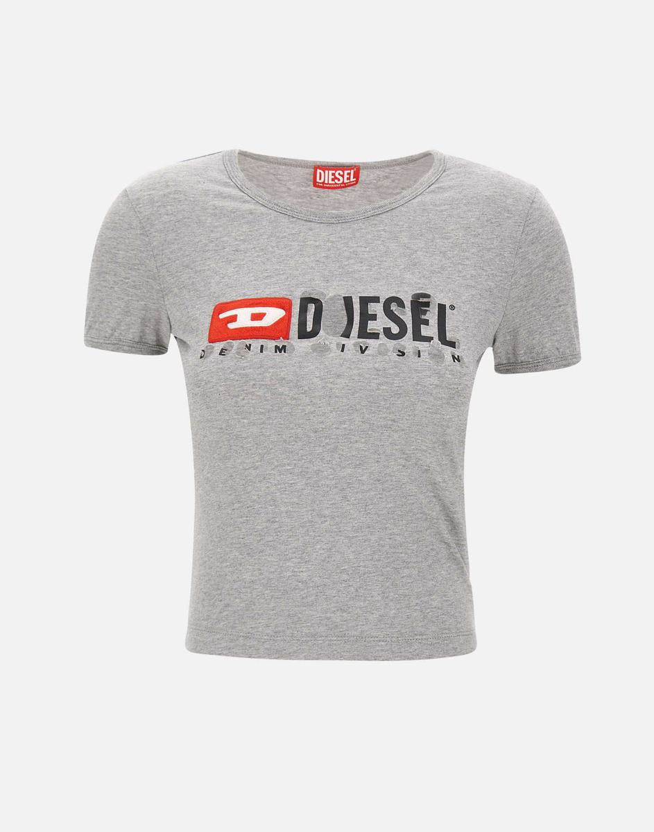Diesel T-shirts And Polos In Gray