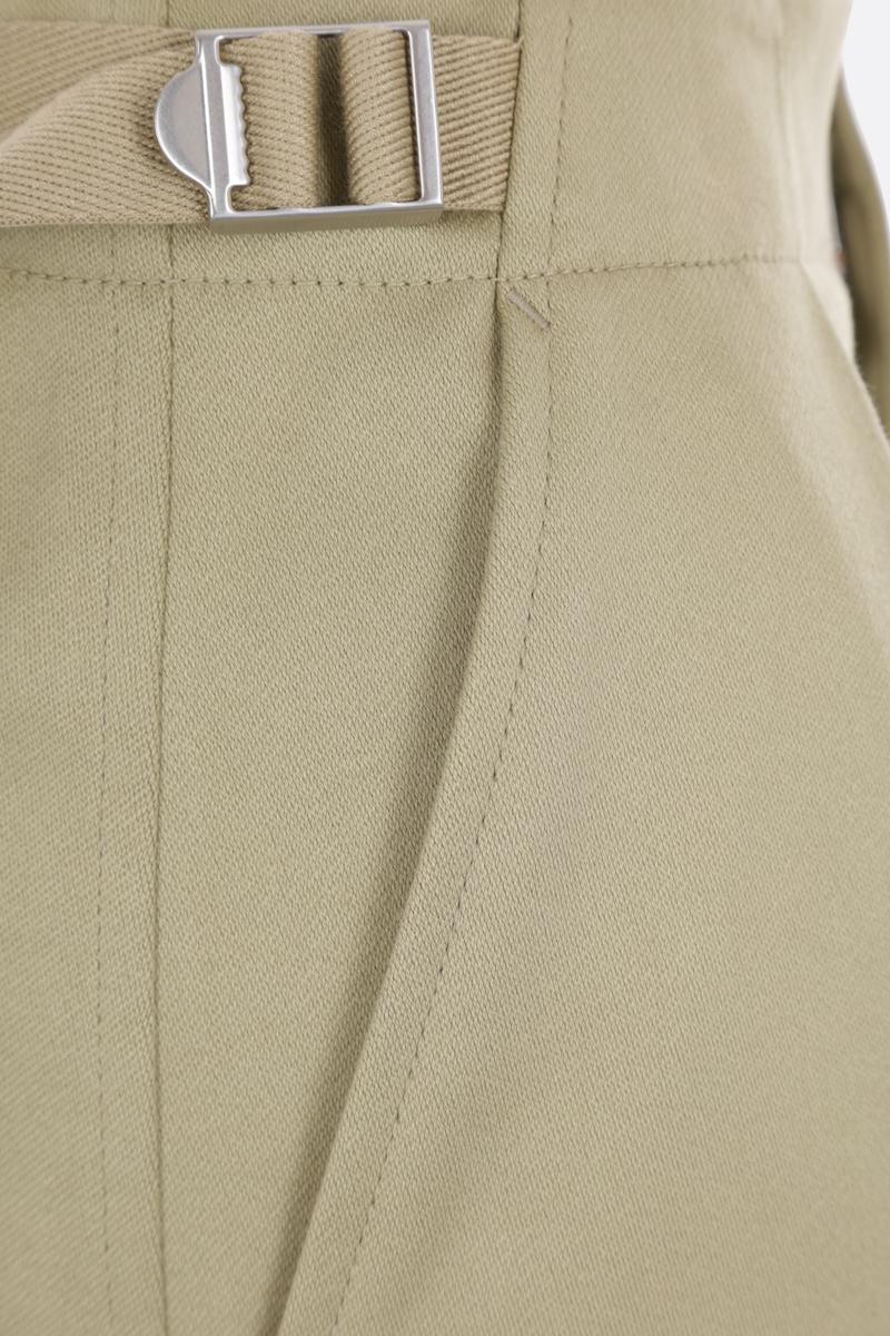 Shop Burberry Trousers In Hunter