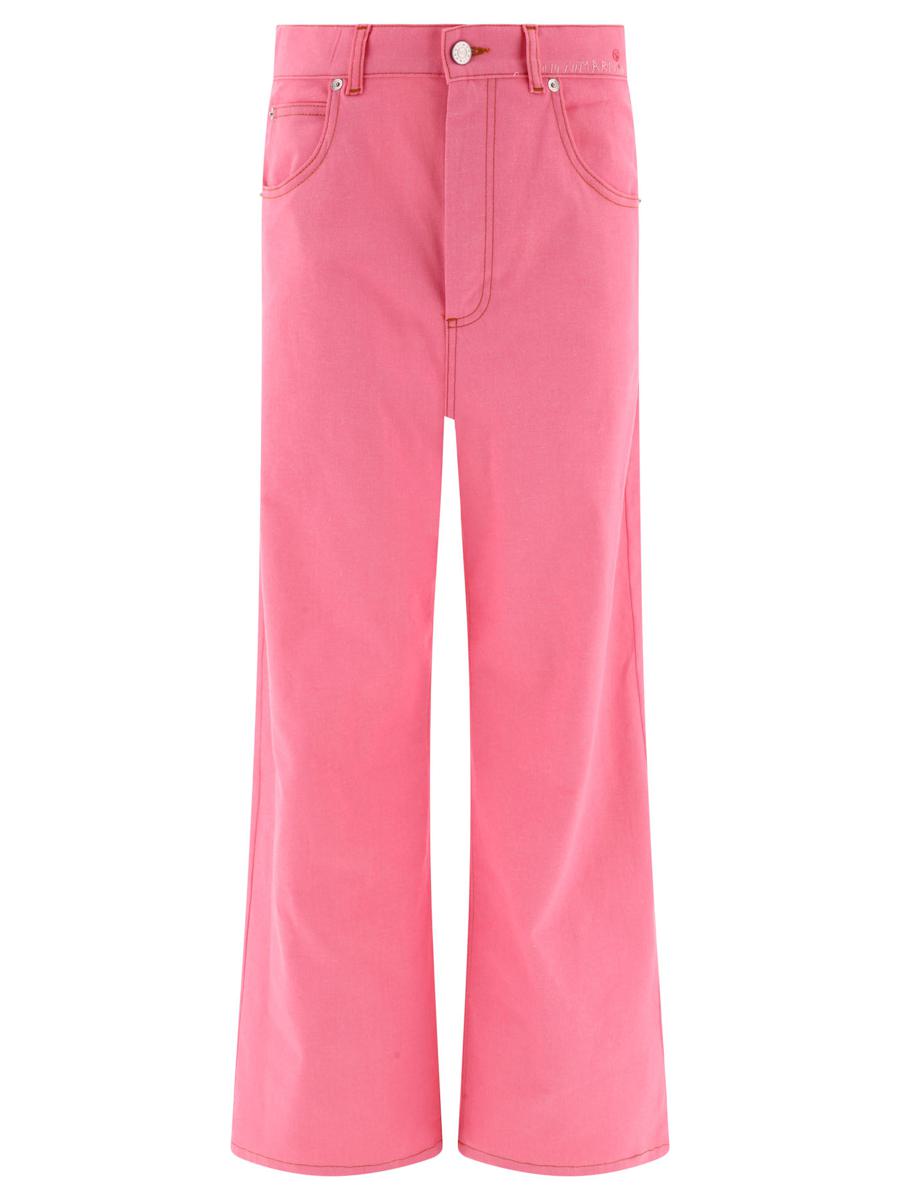 Shop Marni Lightweight Denim Jeans In Pink