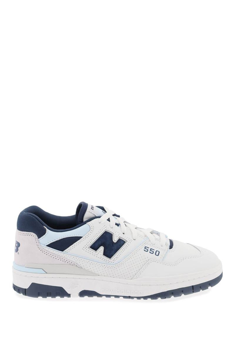 Shop New Balance 550 Sneakers In Bianco