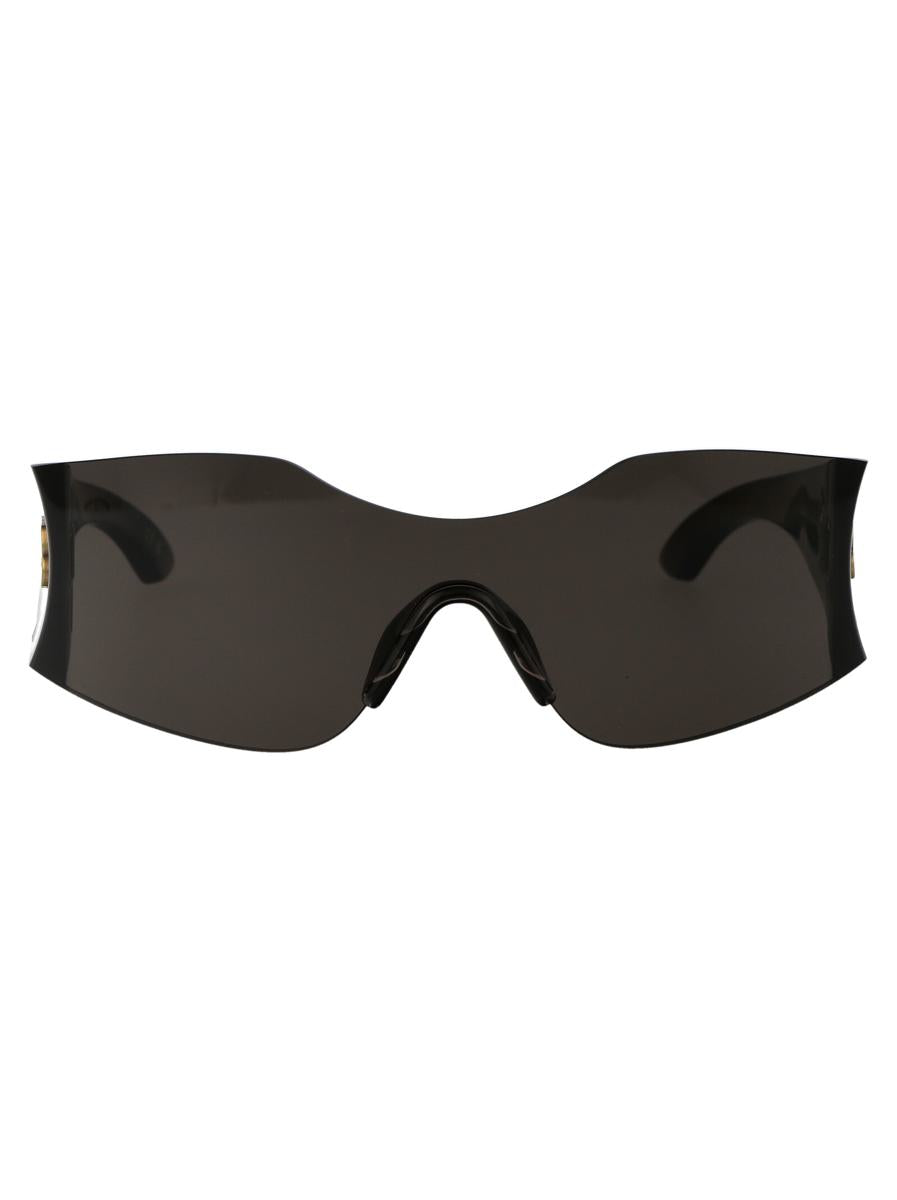 Shop Balenciaga Sunglasses In 001 Grey Grey Grey