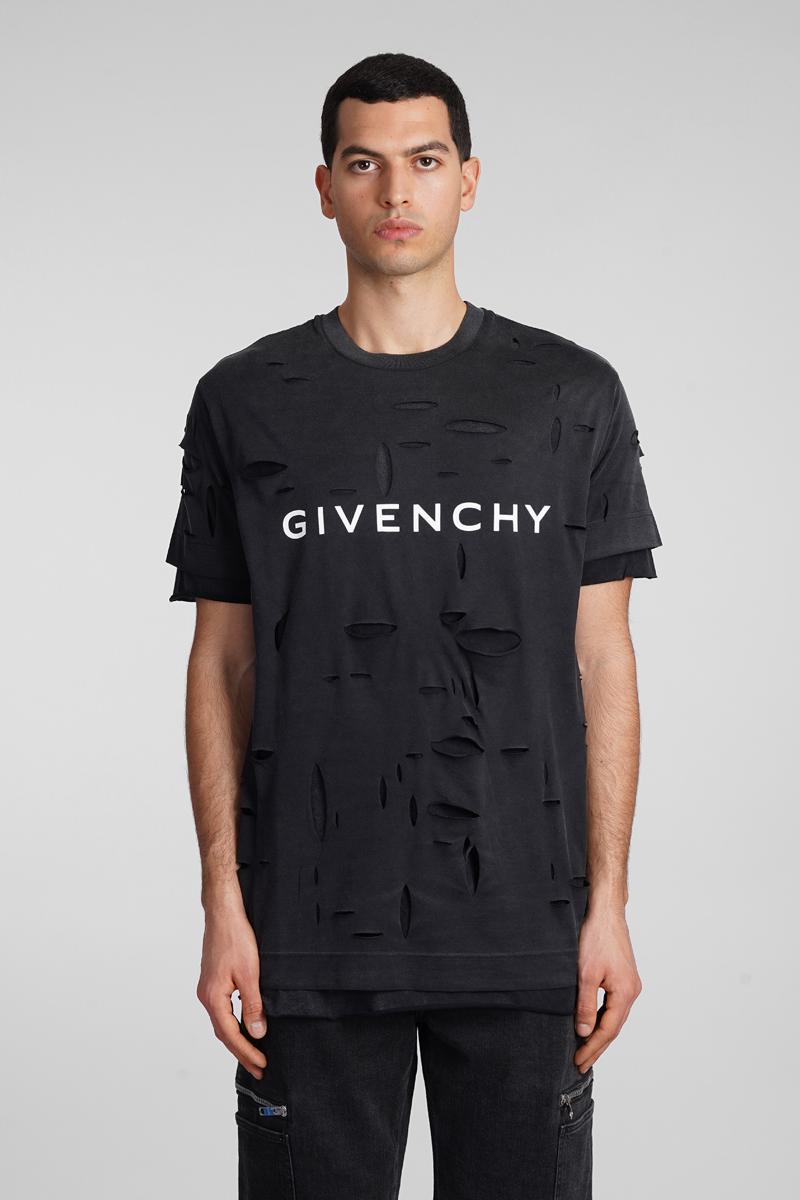 Shop Givenchy T-shirt In Black