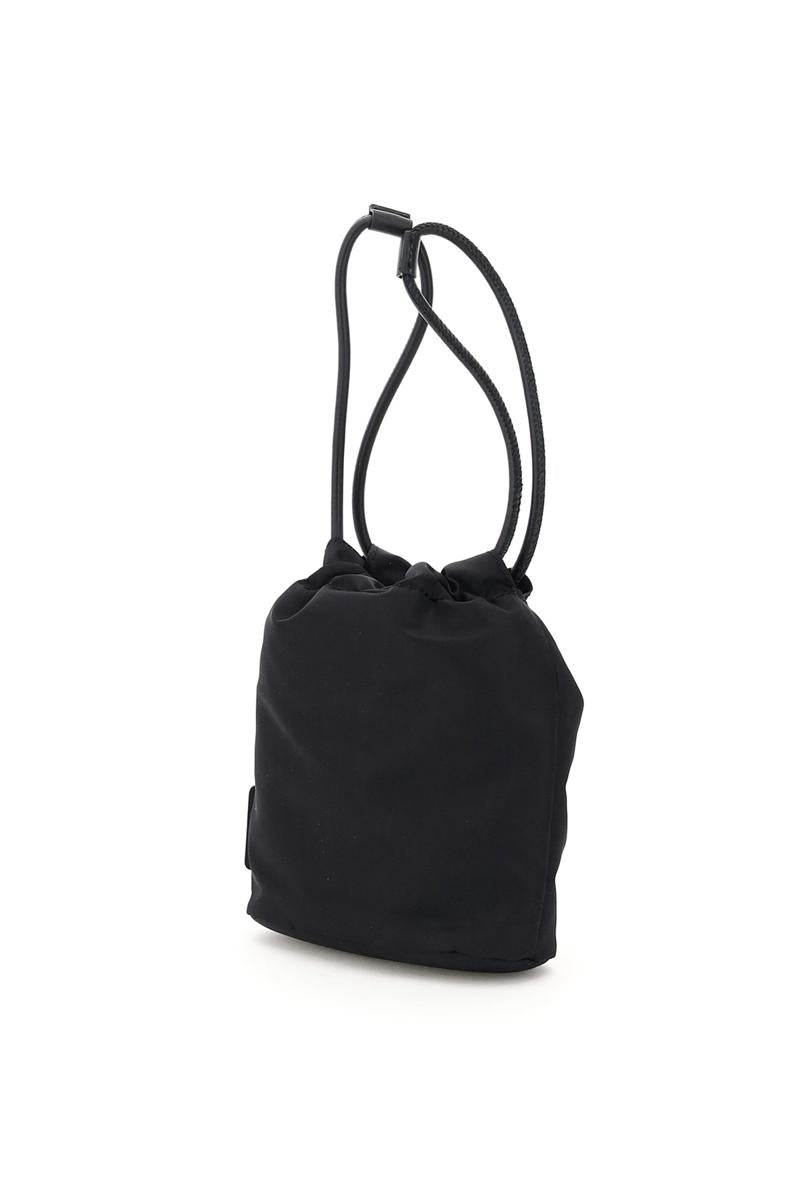 Shop Anya Hindmarch Drawstring Pouch Eyes In Nero