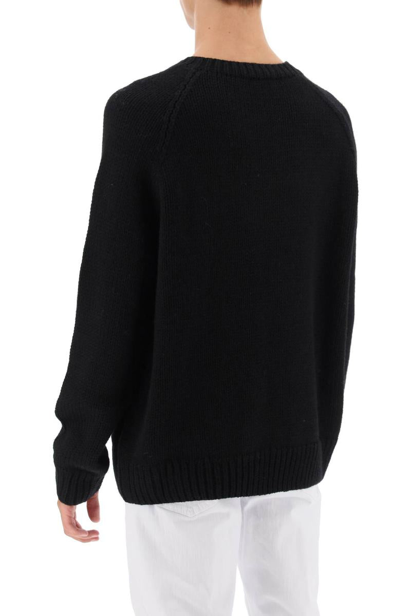 Shop Dsquared2 Dsq2 Wool Sweater In Nero