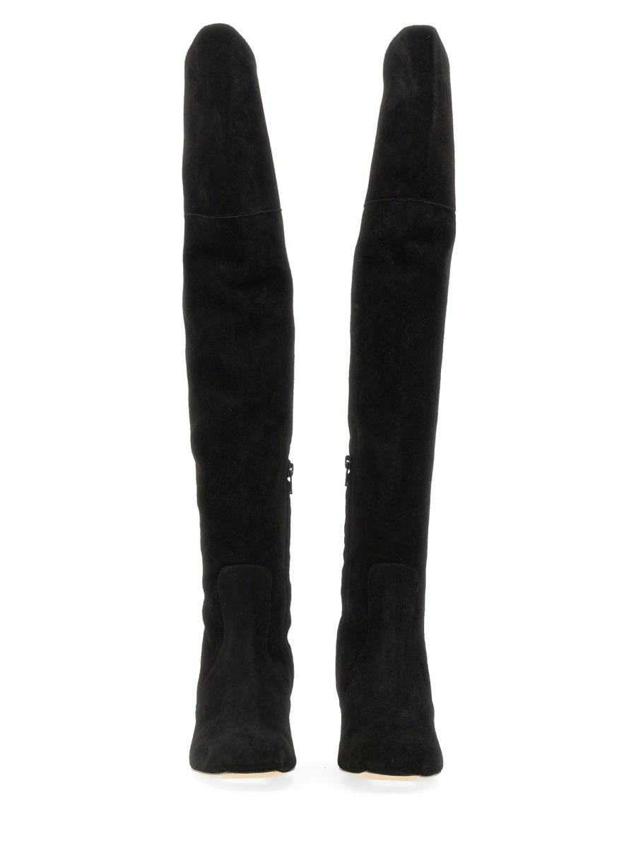 Shop Aeyde Boot Letizia In Black