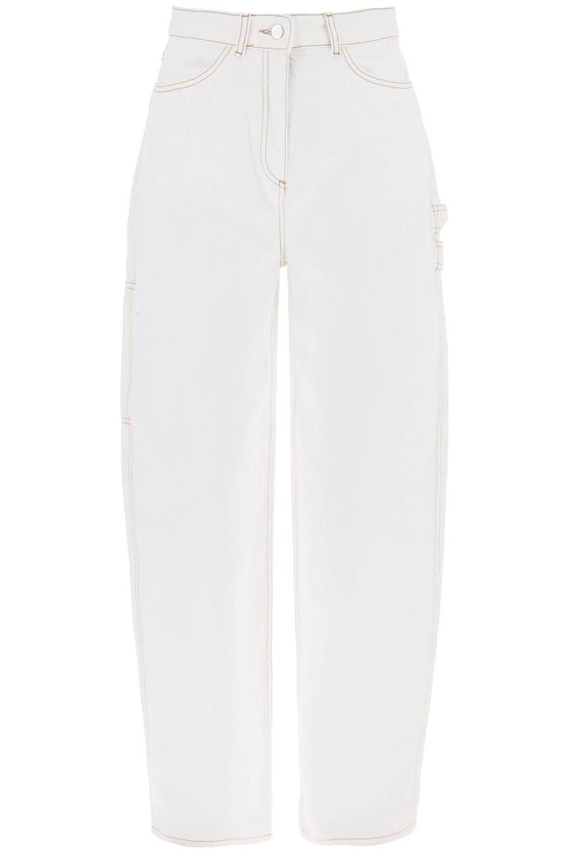 Shop Saks Potts Organic Denim Helle Jeans In In Bianco
