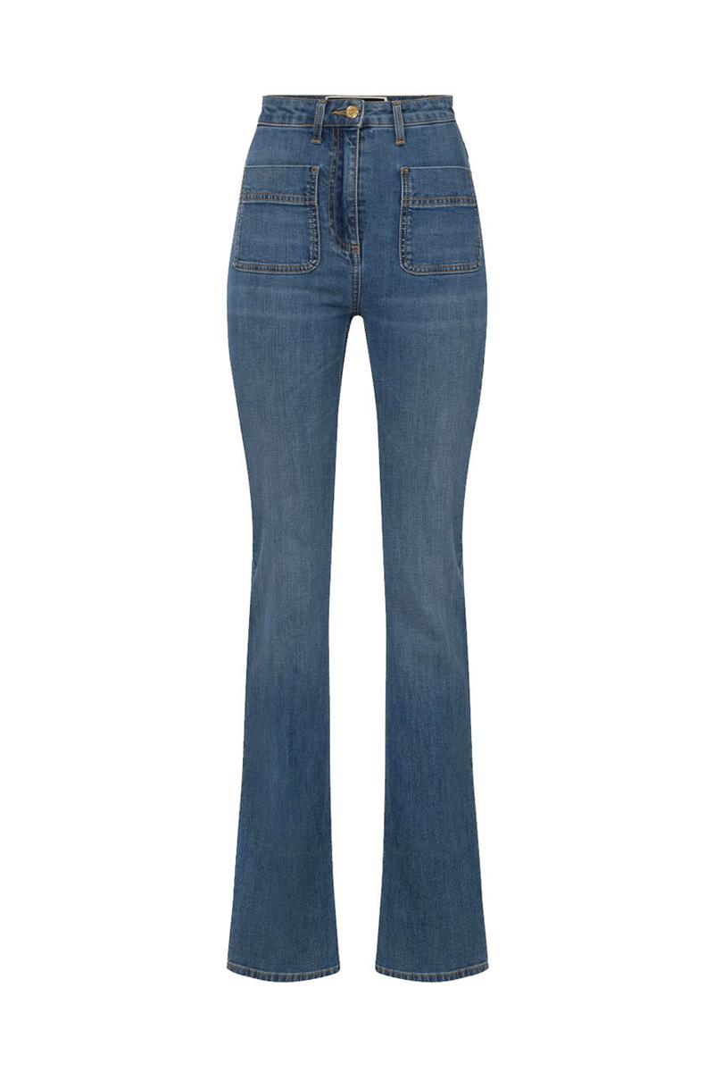 Shop Elisabetta Franchi Jeans In Denim