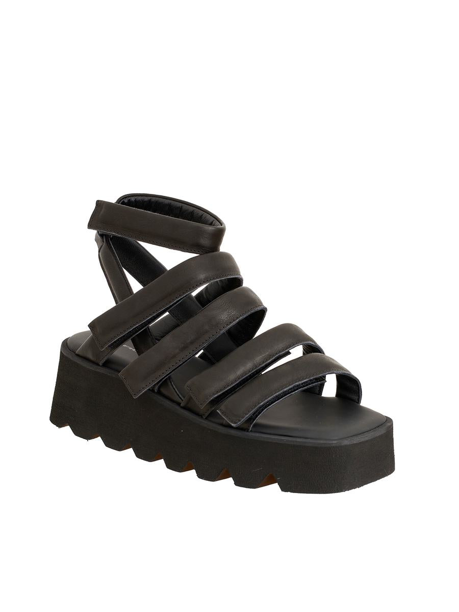 Shop Puro Sandals In Black