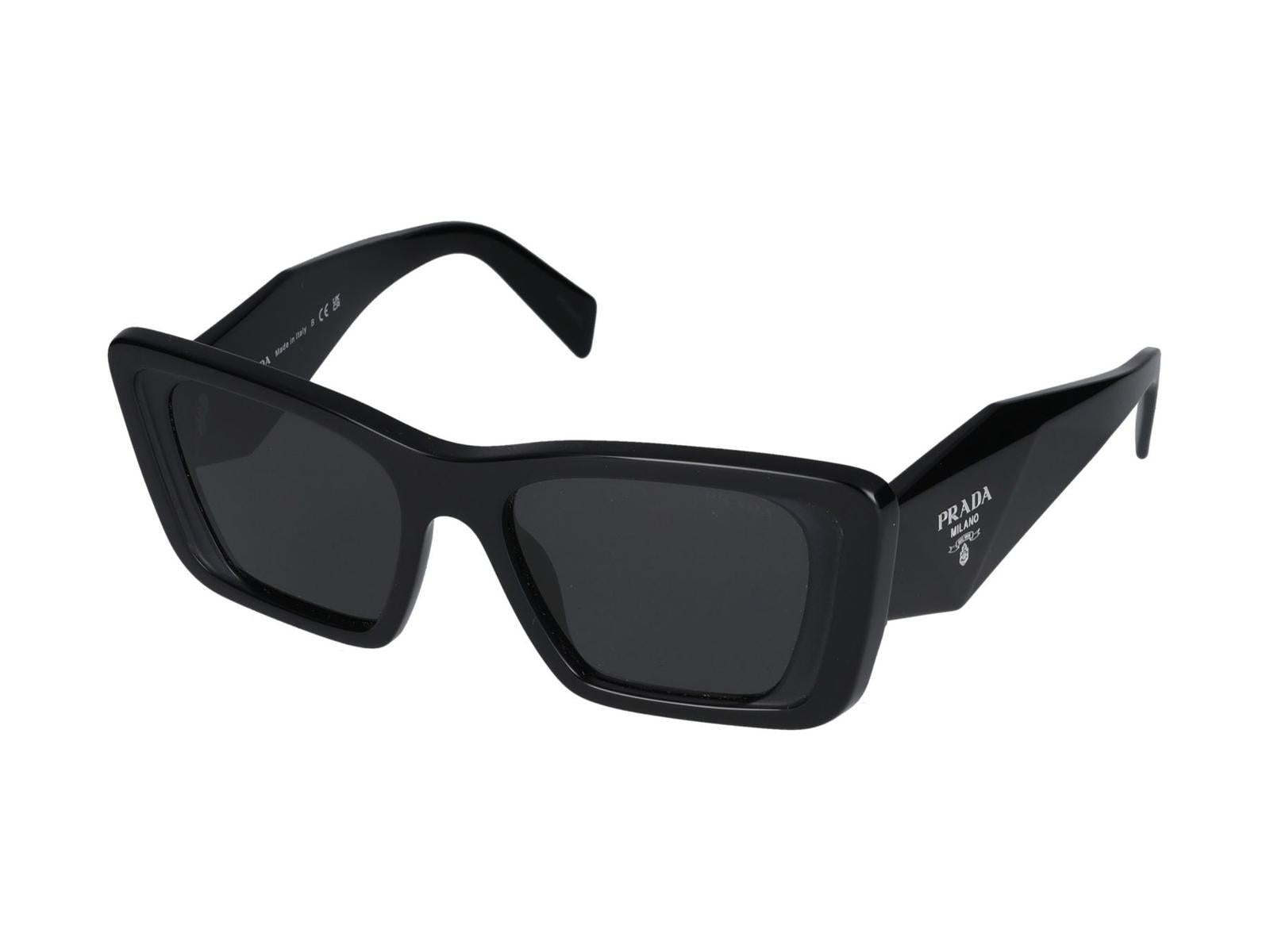 Shop Prada Sunglasses In Black