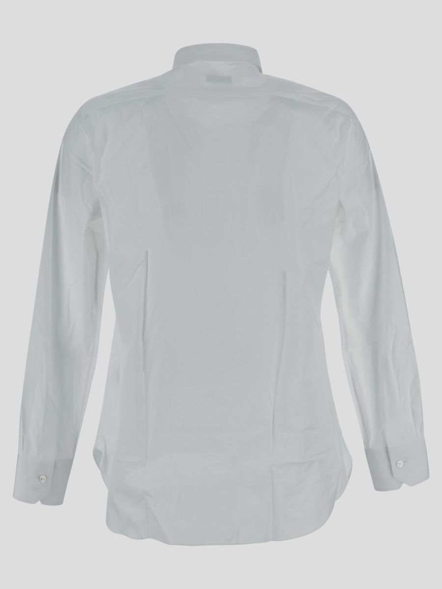 Shop Zegna Shirts In White