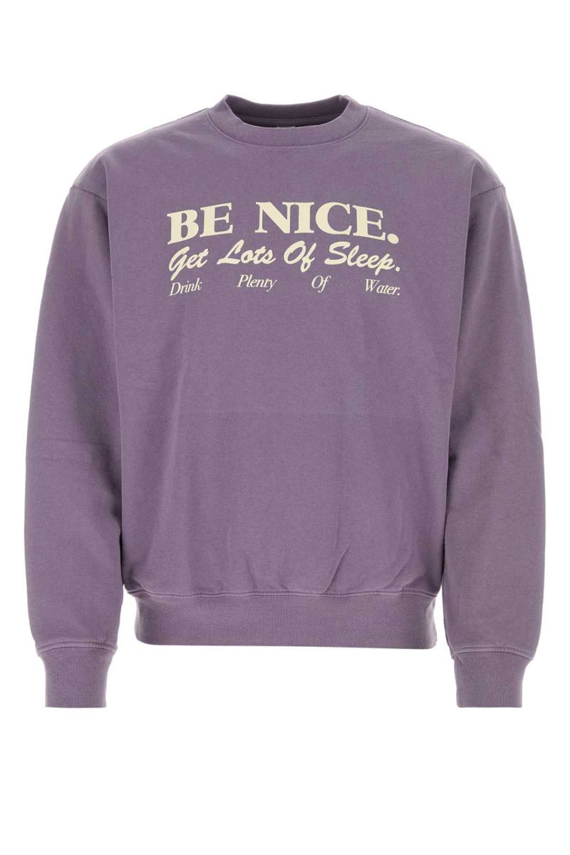 Shop Sporty And Rich Sporty & Rich Sweatshirts In Purple