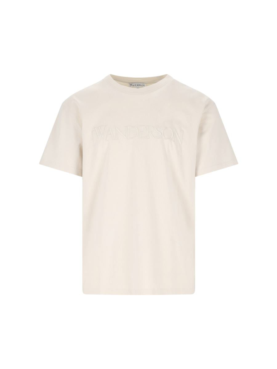 Shop Jw Anderson J.w.anderson T-shirts And Polos In Beige