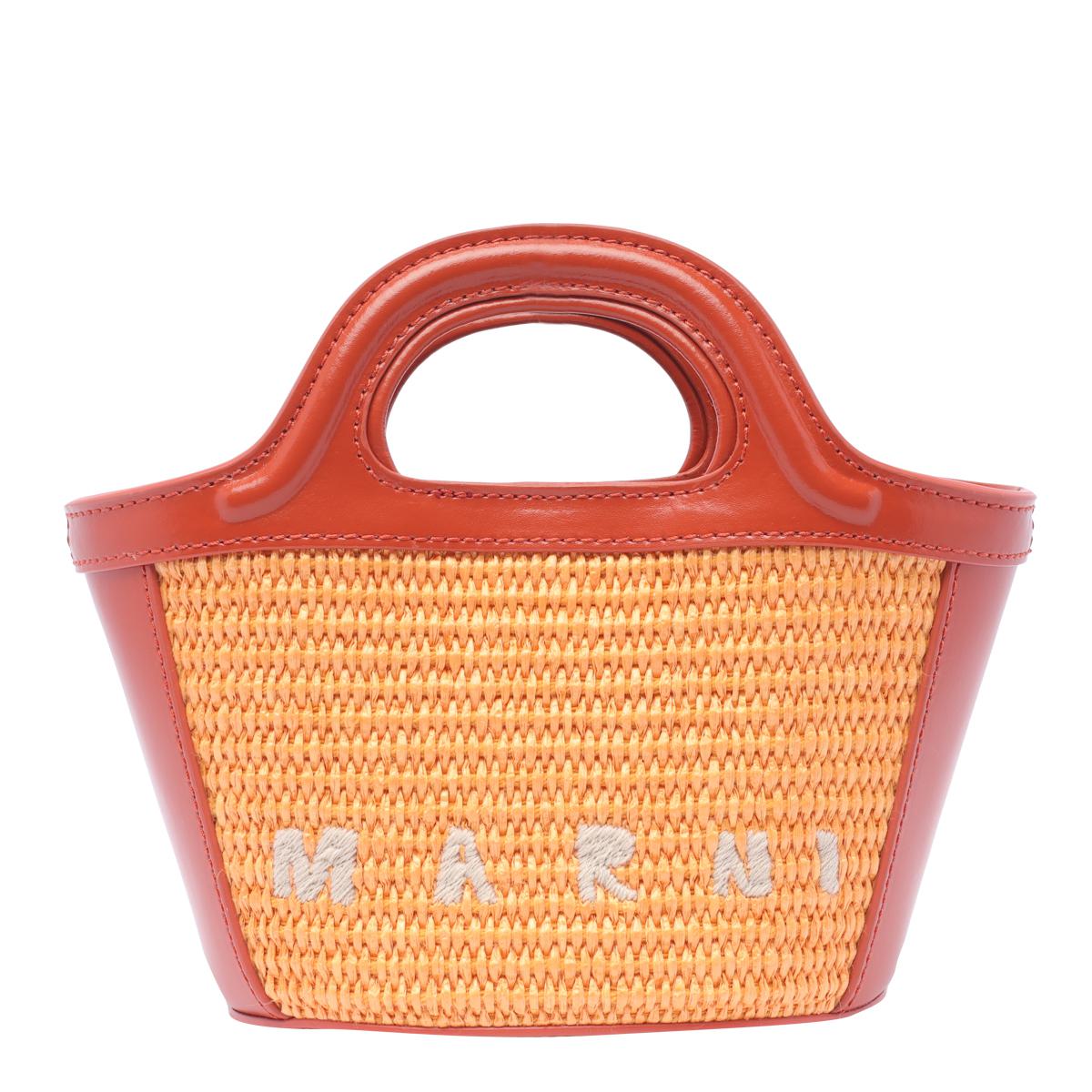 Shop Marni Bags In Orange
