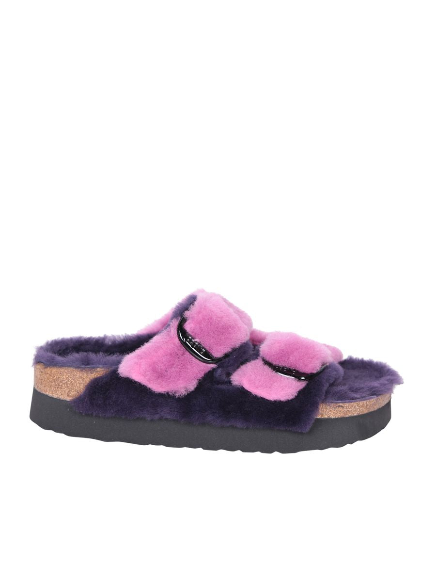 Shop Birkenstock Sandals In Purple