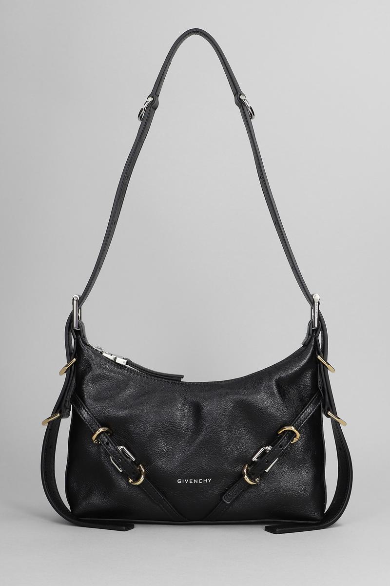 Shop Givenchy Voyou  Shoulder Bag In Black