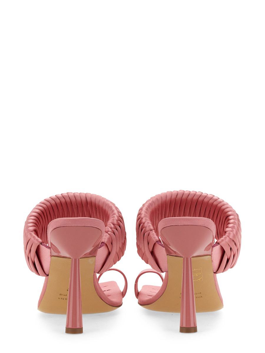 Shop Gia Borghini Rosie Sandal 1 In Pink