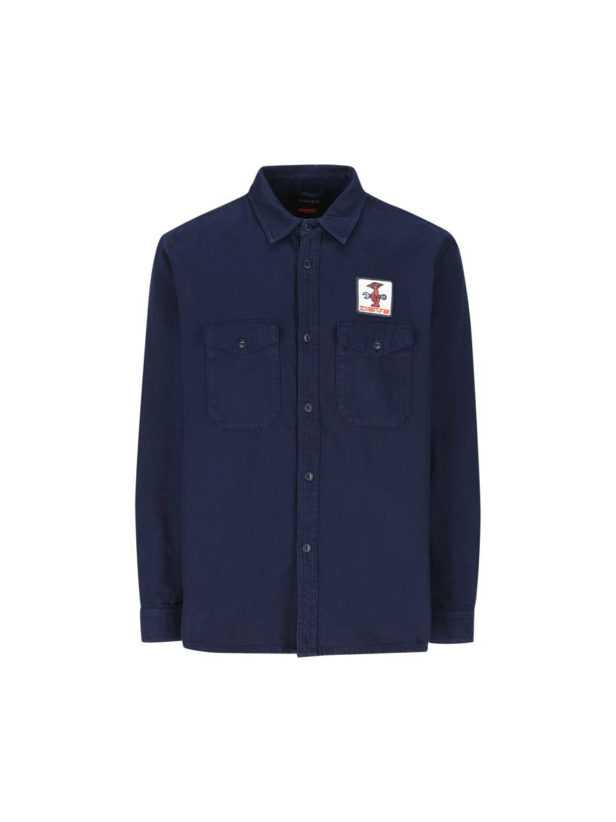 Deus Ex Machina Shirts In Blue