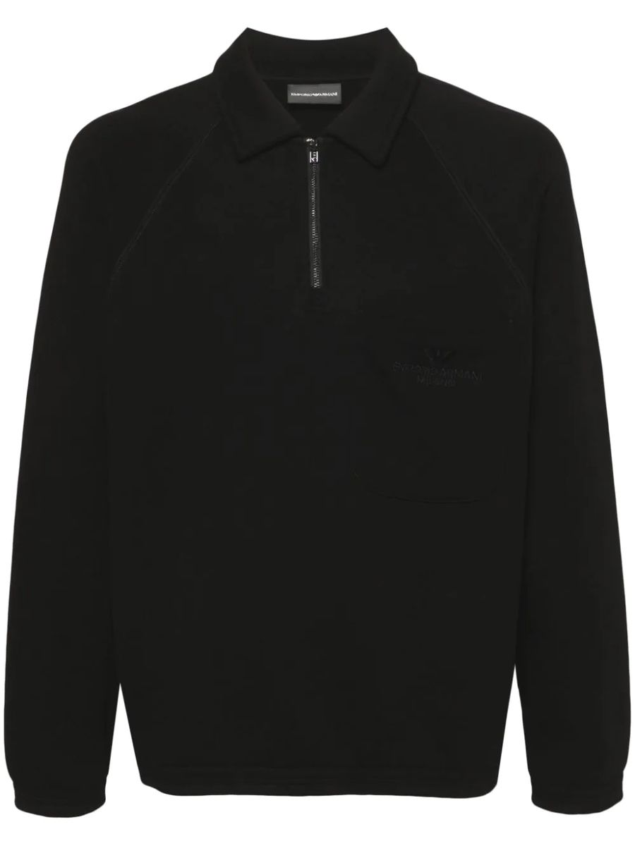 Shop Emporio Armani Sweaters In Black