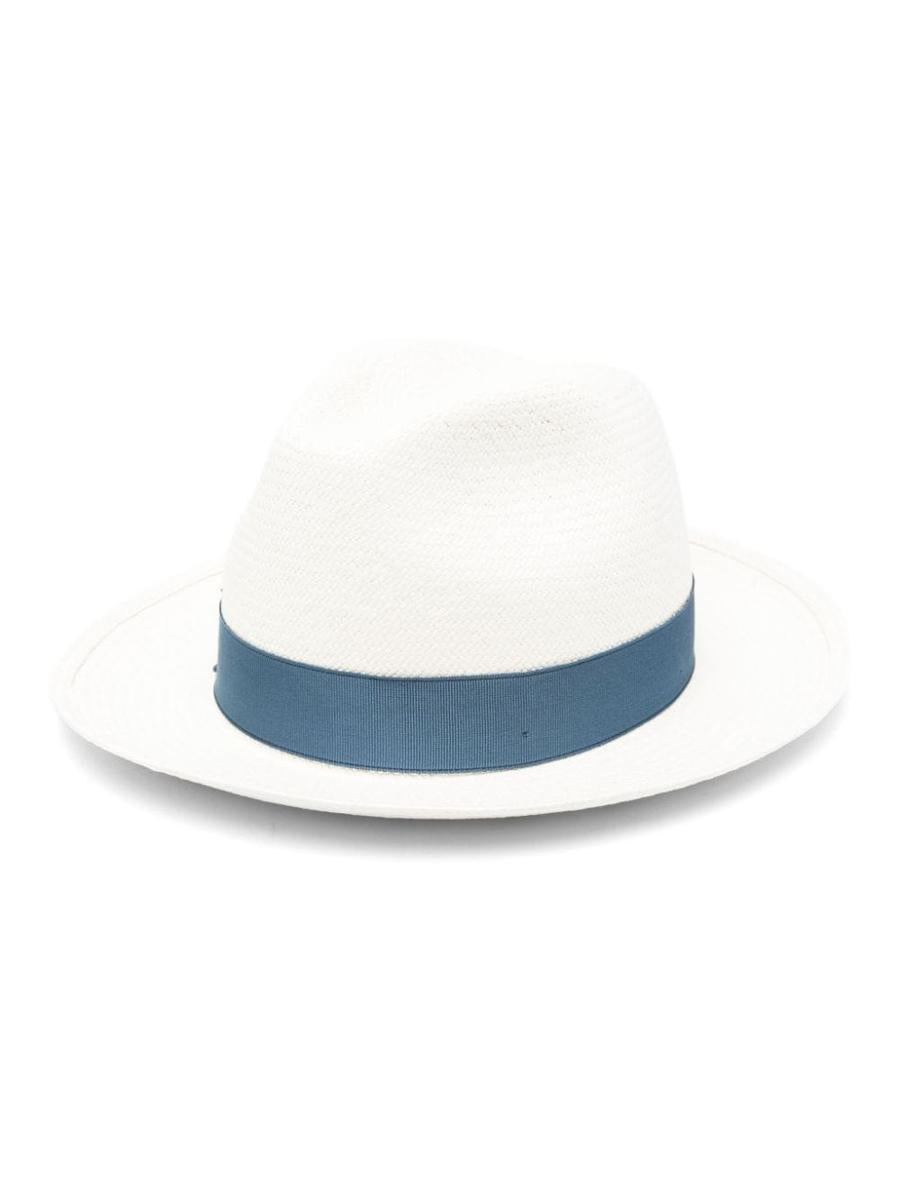 Shop Borsalino Caps & Hats In Blue