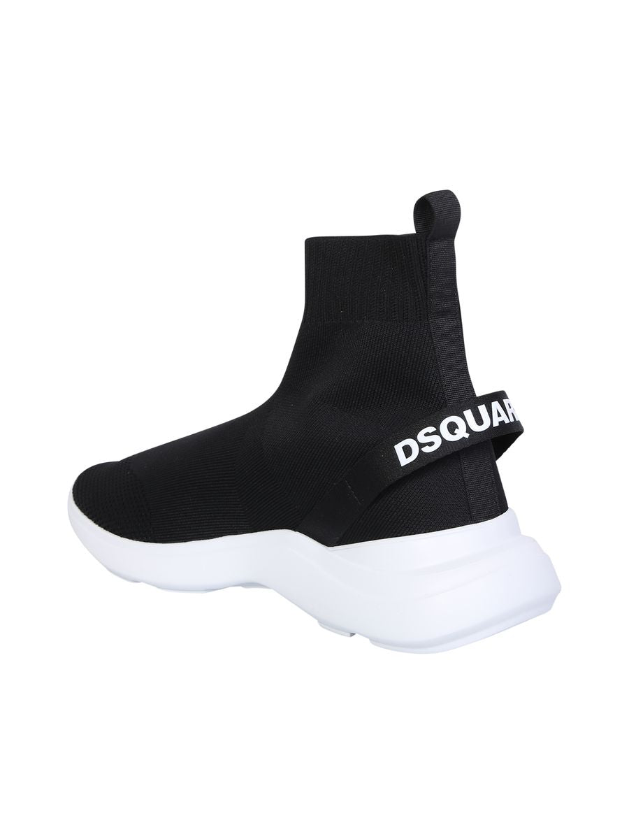 Shop Dsquared2 Sneakers In Black