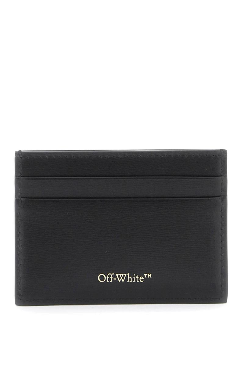 Shop Off-white Jitney Card Holder In Nero