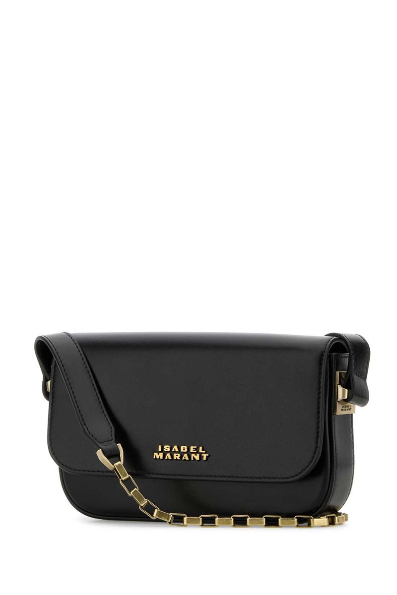 Shop Isabel Marant Shoulder Bags In Black